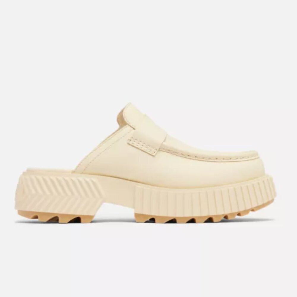 NEW Sorel Ona Ave Loafers - Waterproof, Leather in Honey White For Women 125 4S2